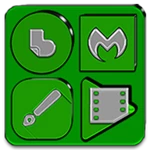 Logo of Green Icon Pack android Application 